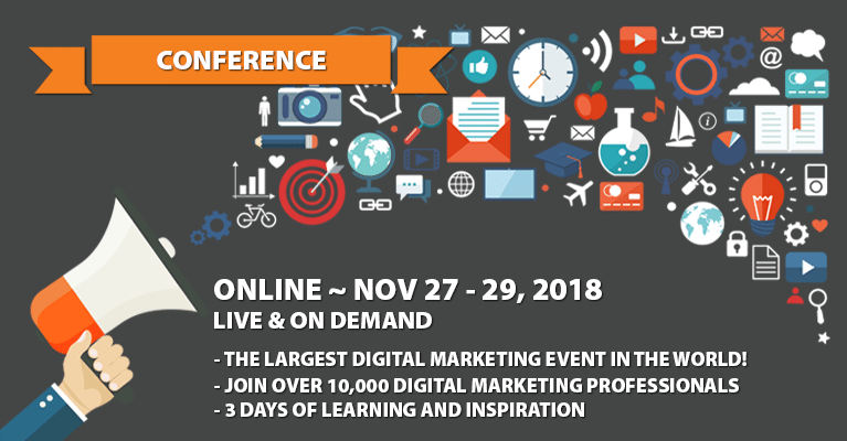 DigiMarCon World 2018 – Digital Marketing Conference