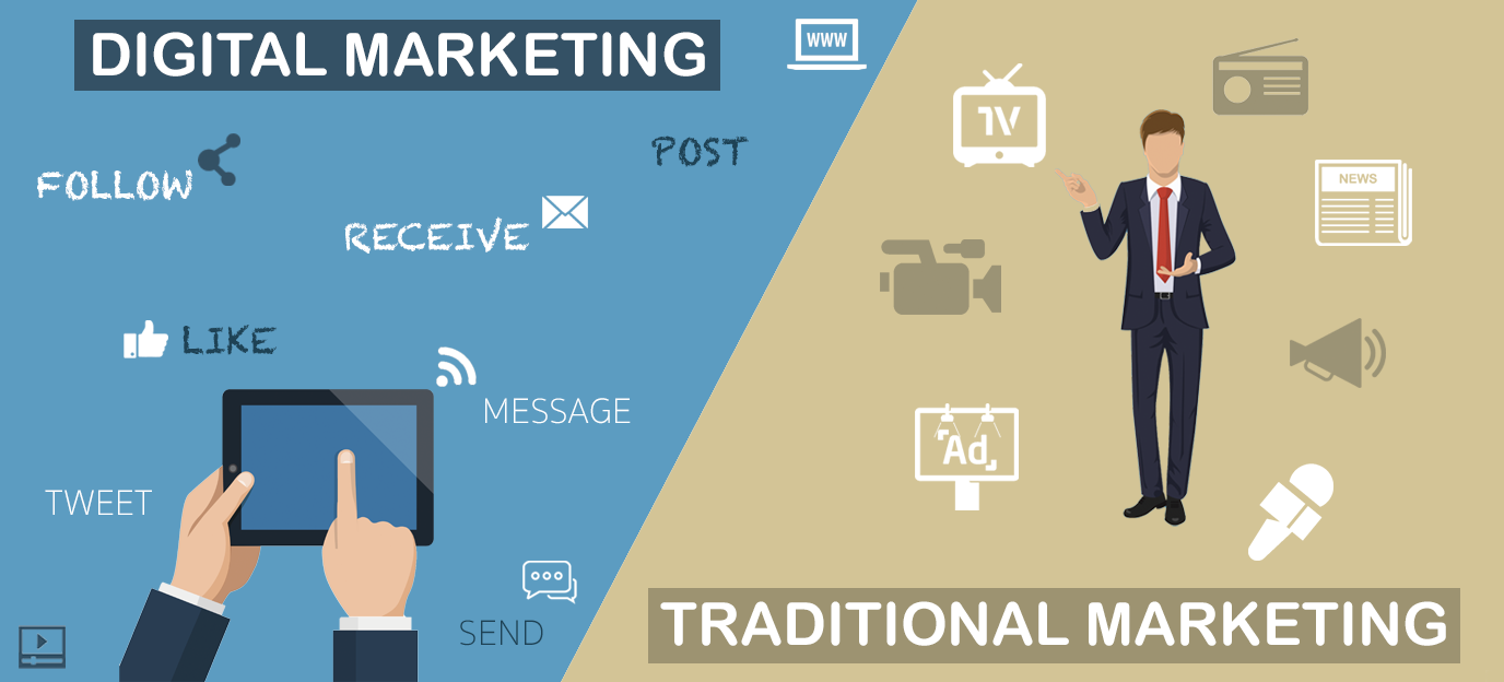 Pros and Cons of Traditional Marketing and Digital Marketing