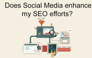 How does having a “social” presence enhance my SEO efforts?