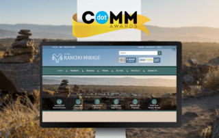 T.e. Digital Receives Honorable Mention Dotcomm Award For City Of Rancho Mirage Website