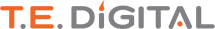 T.E. Digital Marketing Logo