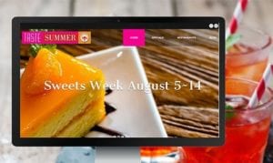 Website Design General Taste of Summer